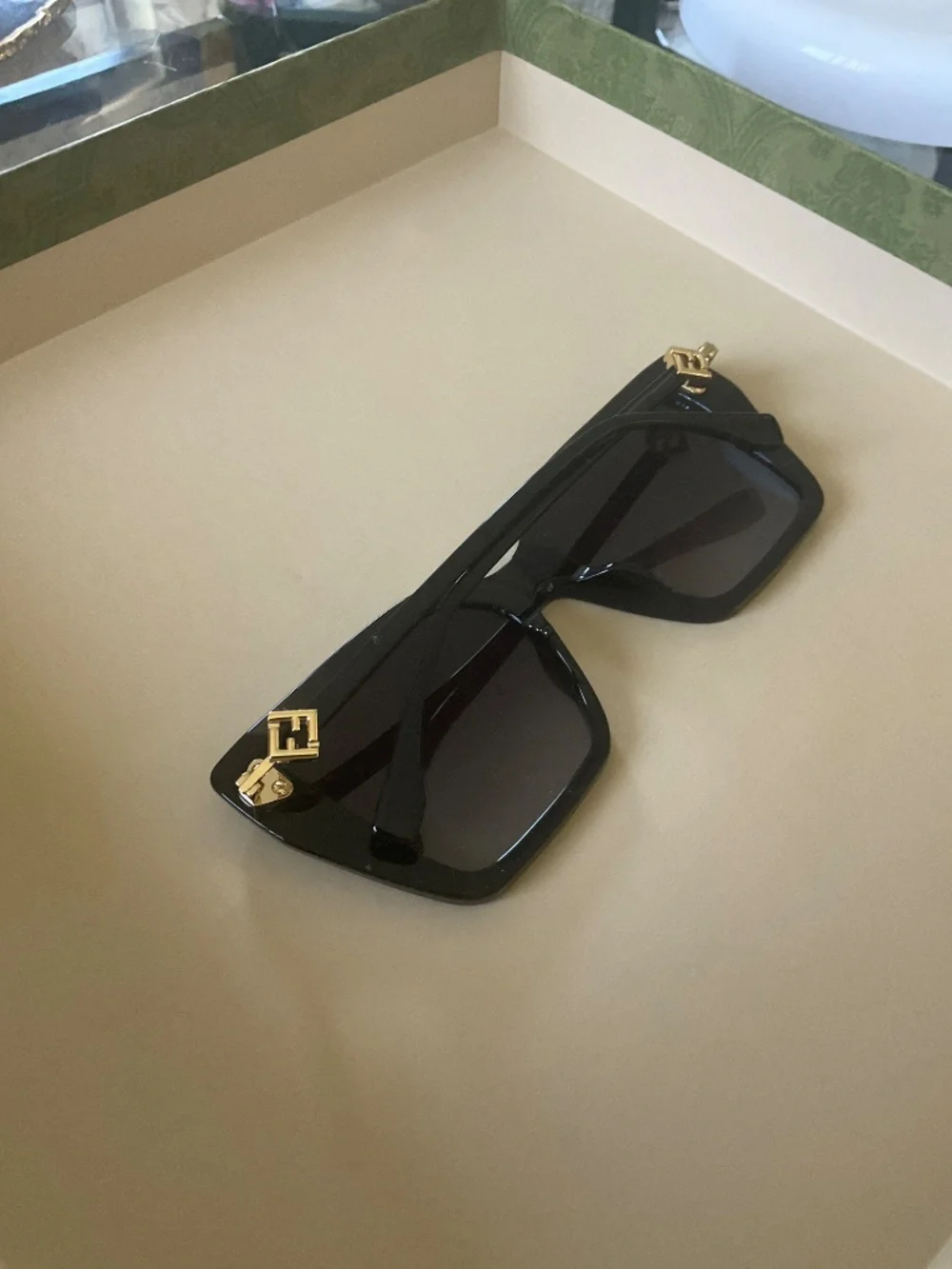 FF Diamonds Black Squared Sunglasses Regular price
